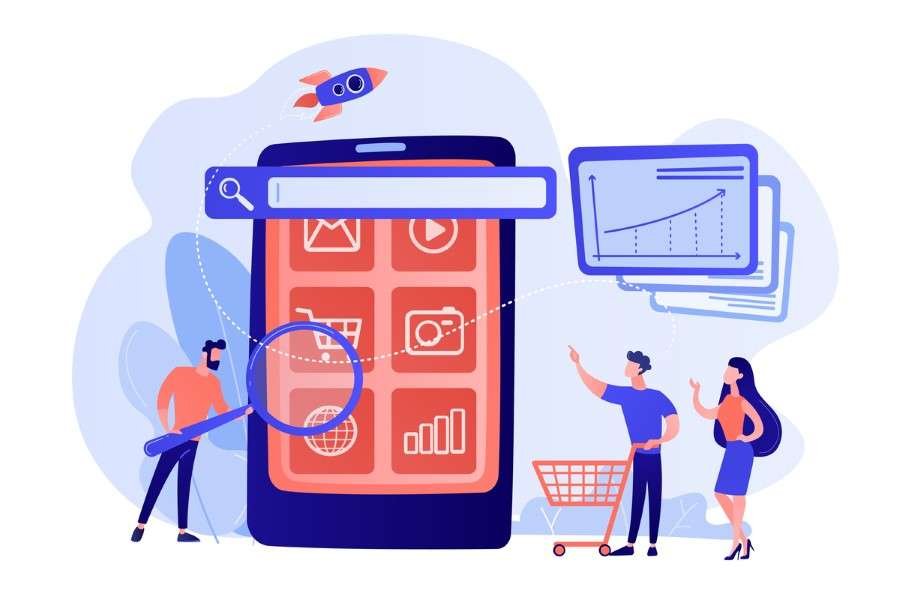 Illustration of Selling on Social Media